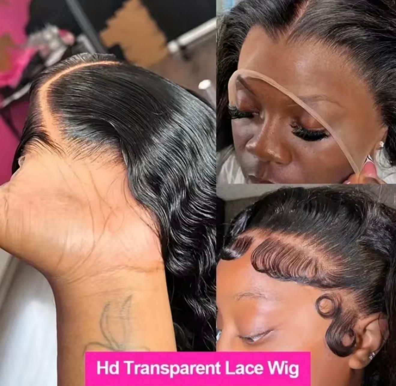 300 Density Water Wave Human Hair Wig 30 40inch Glueless Deep Wave 13x6 Hd Curly Lace Front Human Hair Wigs On Clearance Sale